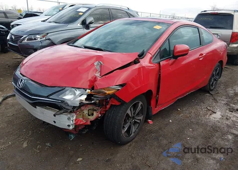 2015 Honda Civic Ex из США, поврежденный, VIN 2HGFG3B84FH507337